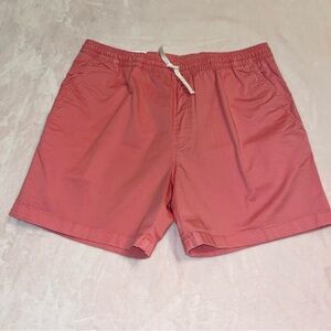 Southern Tide Sun Farer Red Coral shorts, elastic waist with drawstrings